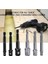 Gümüş 3 Adet Çelik Soket Adaptörü Hex Shank 1/4 "3/8" 1/2 "uzatma Matkap Uçları Bar Hex Bit Seti Soket Adaptör Seti (Yurt Dışından) 2