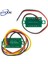 2 Telli Yeşil 0.36 Inç 2/3 Tel 0.36'' Dc 4.5-30V 3 Haneli Ekran Voltmetre Mini LED Dijital Panel Gerilim Ölçer Enstrüman Kırmızı/mavi/yeşil (Yurt Dışından) 5