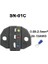 SN-01C Sıkma Pensesi Çenesi (Çene Genişliği 6 Mm/pense 190 Mm) Tab 2.8 4.8 6.3/c3 Xh2.54 3.96 2510 Için Tapa Yayı SN-28B SN-48B (Yurt Dışından) 1