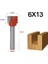 6X13MM 6mm Shank Yüzey Planya Alt Temizleme Ahşap Freze Cnc Kesici Gravür Bıçağı Yönlendirici Bit Ağaç Işleme Aleti 10-32MM (Yurt Dışından) 1
