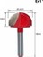 A-08 6/6.35MM Shank Yuvarlak Uçlu Yönlendirici Bit Yuvarlak Freze Kesici Ahşap Cnc Yarıçapı Çekirdek Kutusu Katı Karbür Matkap Ucu Woofworking Araçları (Yurt Dışından) 1
