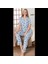 Modamuvo Freshness 108 Mavi Kalpli Patlı Kısa Kol Pijama Takımı 1