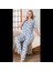 Modamuvo Freshness 108 Mavi Kalpli Patlı Kısa Kol Pijama Takımı 2