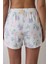 Love More Printed Şort Çok Renkli Pijama Altı 2