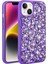 Apple iPhone 13 Uyumlu Parlak Taşlı Tasarım Linea KAPAK-MOR-8680436698570-TA90802-TDOM 1
