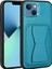 Apple iPhone 13 Uyumlu Kartlıklı Standlı ​pu Deri Memo KAPAK-MAVI-8680436652213-TA85176-TDOM 1