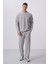 Taş Yüzeyi Dokulu Oversize Erkek Eşofman Takım - 85275 1