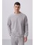 Taş Yüzeyi Dokulu Oversize Erkek Eşofman Takım - 85275 5