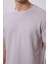 Taş Yüzeyi Dokulu Rahat Form Basic Erkek T-Shirt - 88436 2