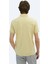Sarı Düz Polo Yaka %100 Pamuk T-Shirt 5