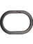 Titanyum Anahtarlık Gerçek Süper Hafif Titanyum Tc4 Anahtarlık Oval Anahtarlık Toka Adam Araba Anahtarlık Yaratıcılık Hediye Renk: Siyah / Boyut: 33MMX23MM (Yurt Dışından) 1