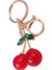 Sevimli Kristal Kiraz Anahtarlık Simüle Meyve Anahtarlık Kolye Kadınlar Için Kızlar Çanta Aksesuarları Dıy Anahtarlık Takı Hediye (Yurt Dışından) 1
