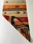62 x 130 cm Yıkanabilir Tribal Desenli Renkli Bohem Stili El Dokuma Küçük Boy Kilim 2