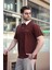 Acı Kahve Düğmeli Polo Yaka Erkek T-Shirt E7119 2