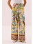 Beli Lastikli Geniş Paça Saten Pantolon Standart Renk Y2512063_089 3