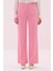 Geniş Paça Krep Pantolon Pembe Y2512024_038 3