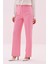 Geniş Paça Krep Pantolon Pembe Y2512024_038 4