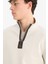 Regular Fit Dik Yaka Yarım Fermuarlı Basic Düz Sweatshirt D7226AX25SP 1