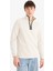 Regular Fit Dik Yaka Yarım Fermuarlı Basic Düz Sweatshirt D7226AX25SP 4