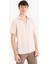 %100 Pamuk Regular Fit Polo Yaka Kısa Kollu Gömlek F0196AX25SP 3