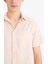 %100 Pamuk Regular Fit Polo Yaka Kısa Kollu Gömlek F0196AX25SP 5