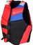 Seashell Vest Can Yeleği-Kırmızı-Siyah 2