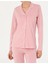 Kadın Gül Kurusu Pamuklu Modal Boydan Patlı Kutulu Pijama Takımı Q8.u.8o.k2.k.a8.p.c 3