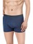 Modal Pamuklu Likralı 3'lü Paket Siyah-Antrasit-Lacivert Desenli Boxer Q4.u.7o.k7.k.a.p.c 3