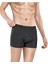 Modal Pamuklu Likralı 3'lü Paket Siyah-Antrasit-Lacivert Desenli Boxer Q4.u.7o.k7.k.a.p.c 4