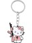 Anime Sanrio Hello Kitty Anahtarlık Sevimli Karikatür Figür Aksiyon Kt Kedi Metal Rozet Kolye Anahtarlık Kawaii Takı Aksesuarlarırenk:hello Kitty (Yurt Dışından) 1