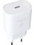 Samsung Galaxy S20 Fe S21 S21 Fe S21 S21 Ultra 5g Uyumlu Şarj Adaptörü (Başlık) Süper Fast Usb-C 25W 3.0A Beyaz 1