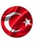 Bayrak Yuvarlak Cam Tablo 3