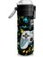 Kids Siyah Fosforlu Yeşil Gamer Desenli Pipetli ve Direkt Içim Çelik Termos 500 ml 31817 2