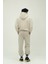 Unisex Oversize Kapüşonlu Sweatshirt ve Eşofman Altı Takımı %80 Pamuk 3 Iplik Kumaş Rahat ve Şık Tasarım 1
