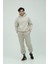 Unisex Oversize Kapüşonlu Sweatshirt ve Eşofman Altı Takımı %80 Pamuk 3 Iplik Kumaş Rahat ve Şık Tasarım 2