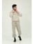 Unisex Oversize Kapüşonlu Sweatshirt ve Eşofman Altı Takımı %80 Pamuk 3 Iplik Kumaş Rahat ve Şık Tasarım 4