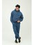 Unisex Oversize Kapüşonlu Sweatshirt ve Eşofman Altı Takımı %80 Pamuk 3 Iplik Kumaş Rahat ve Şık Tasarım 3