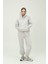Unisex Oversize Kapüşonlu Sweatshirt ve Eşofman Altı Takımı %80 Pamuk 3 Iplik Kumaş Rahat ve Şık Tasarım 2