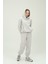 Unisex Oversize Kapüşonlu Sweatshirt ve Eşofman Altı Takımı %80 Pamuk 3 Iplik Kumaş Rahat ve Şık Tasarım 5