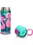 Kids Neon Mercan Su Yeşili Flamingo Desenli Pipetli ve Direkt Içim Çelik Termos 500 ml 31819 4