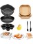 Instant Vortex Plus, 6,4l, Xxl 6,2l ve Çoğu 5,7l Hava Fritözleri Için Kare Hava Fritöz Aksesuarları (Yurt Dışından) 1