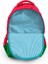 Kids Kırmızı Yeşil Karpuz Desenli Üç Bölmeli Okul Sırt Çantası 14428 4