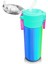 Kids Renkli Çizgili Desenli Pipetli ve Direkt Içim Çelik Termos 500 ml 31873 5