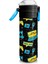 Kids Siyah Mavi Gamer Desenli Pipetli ve Direkt Içim Çelik Termos 500 ml 31984 2
