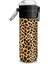 Kids Kahverengi Leopar Desenli Pipetli ve Direkt Içim Çelik Termos 500 ml 31881 2