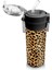 Kids Kahverengi Leopar Desenli Pipetli ve Direkt Içim Çelik Termos 500 ml 31881 5
