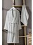 Soft Elegance Banyo Tek Kişilik Bornoz Takımı Pamuklu 2