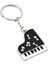 Yaratıcı Piyano Anahtarlık Metal Nota Kulaklık Anahtarlık Araba Anahtar Tutucu Çanta Kolye Erkekler Için Müzisyen Festivali Takı Hediye (Yurt Dışından) 1