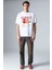 Pomegranate Erkek Sırt Baskılı Beyaz T-Shirt 2