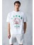 Crab Erkek Regular Fit Beyaz T-Shirt 1